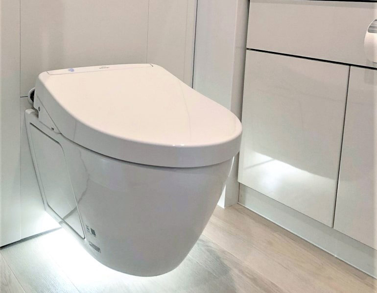 狭さを解消してゆったり使えるトイレに